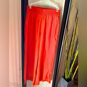 RW & Co. Size Med Bright Orange Palazzo Pants. Very comfortable & pretty.